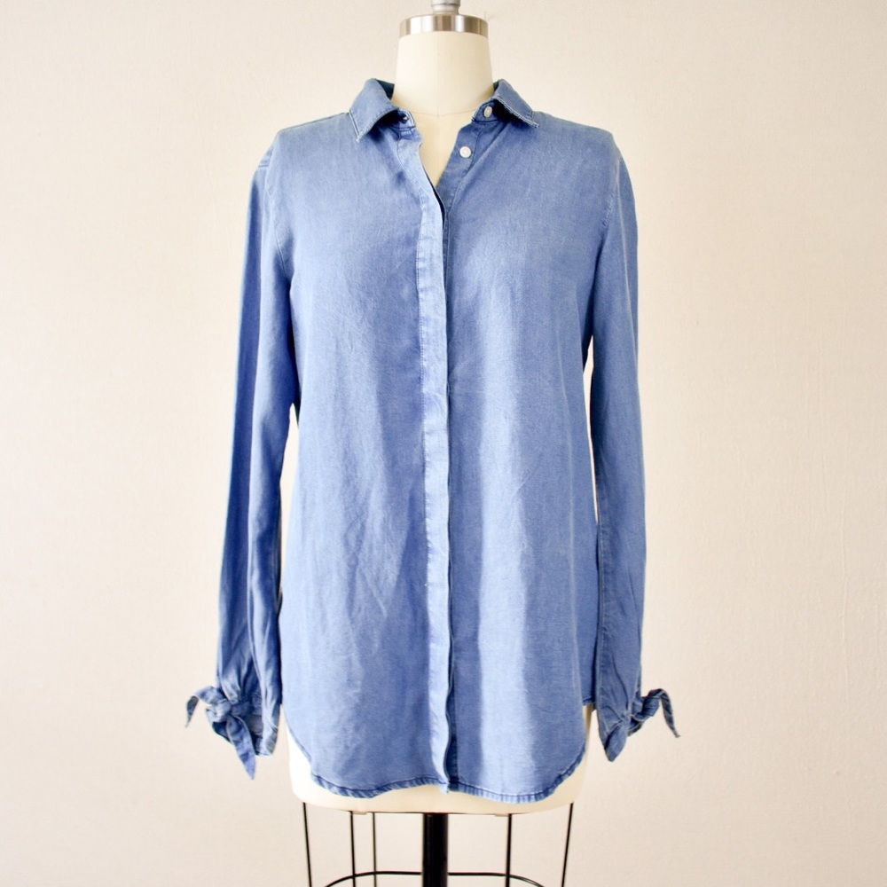 Banana Republic Dillon Chambray Top